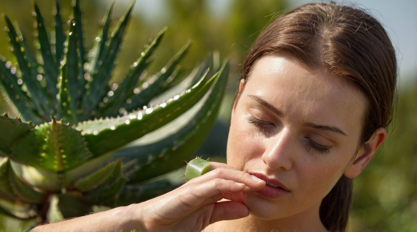 Image showing a list of potential side effects associated with Aloe Vera supplements, including digestive discomfort, allergic reactions, and interactions with medications.