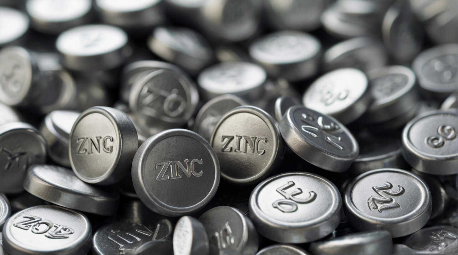 A bottle of zinc supplements