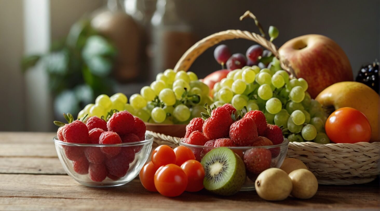 A colorful assortment of fruits and vegetables, emphasizing the importance of prioritizing nutritious foods for optimal health.